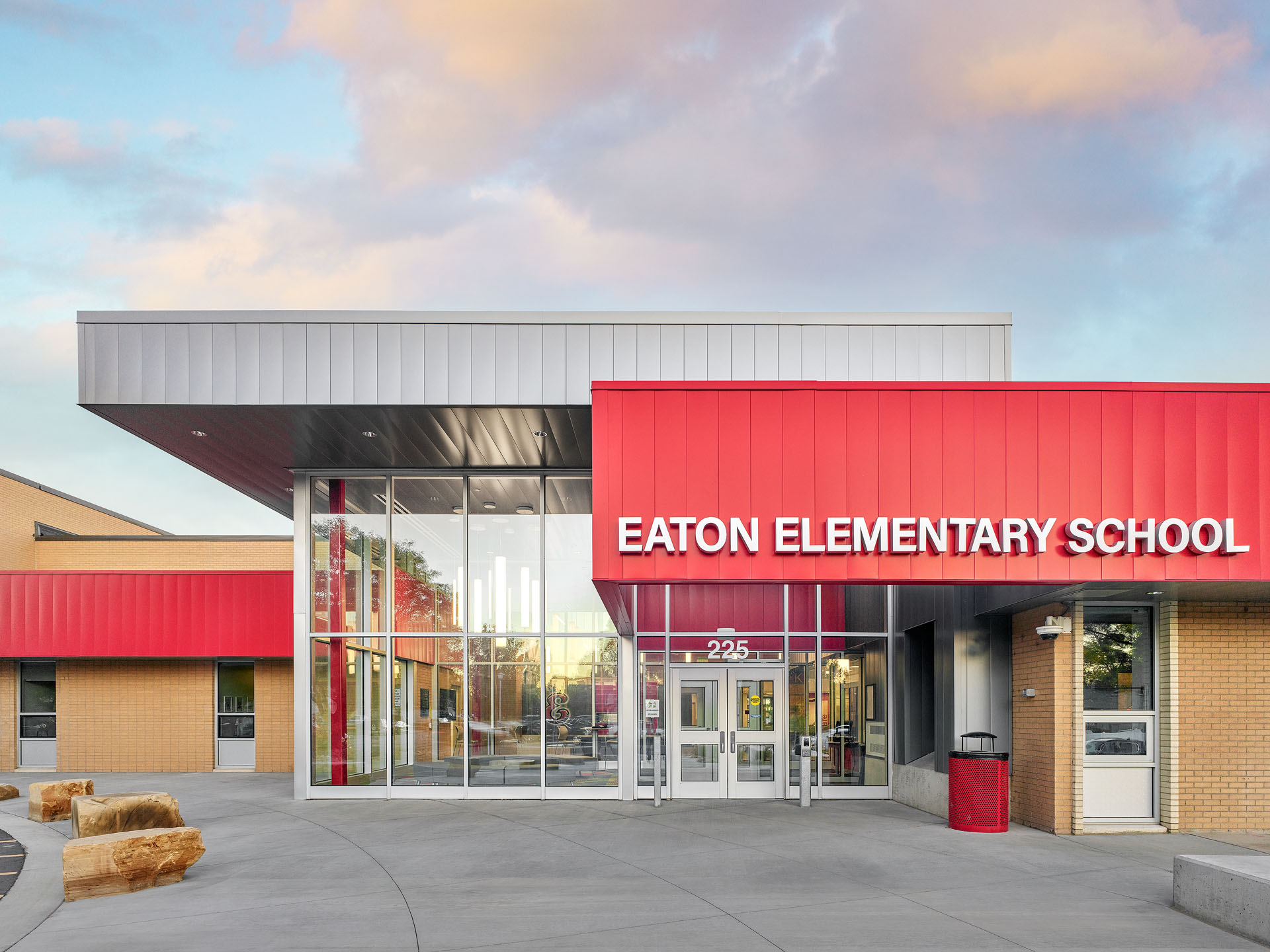 K-12 Architectural Photography of Eaton Elementary School
